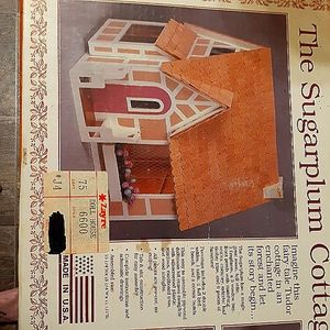 Sugar plum cottage dollhouse  kit